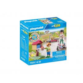 Playmobil My Life Υπαίθρια Ανταλλακτική Βιβλιοθήκη | 71511 Playmobil | Παιχνίδια Unisex στο MarkCenter