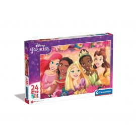 Παζλ Παιδικό Supercolor 24τεμ Disney Πριγκίπισσες Clementoni | Παζλ στο MarkCenter