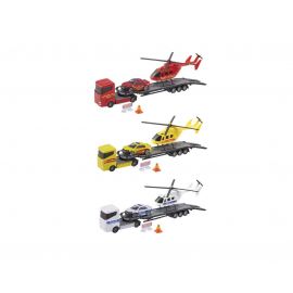 Σετ Οχήματα Teamsterz Μεταφοράς Ελικόπτερου με Αξεσουάρ AS Company | Παιχνίδια για Αγόρια στο MarkCenter