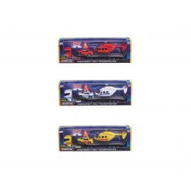 Σετ Οχήματα Teamsterz Μεταφοράς Ελικόπτερου με Αξεσουάρ AS Company | Παιχνίδια για Αγόρια στο MarkCenter