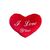 Λούτρινη Καρδιά 45εκ I Love You OEM | Είδη Δώρων στο MarkCenter