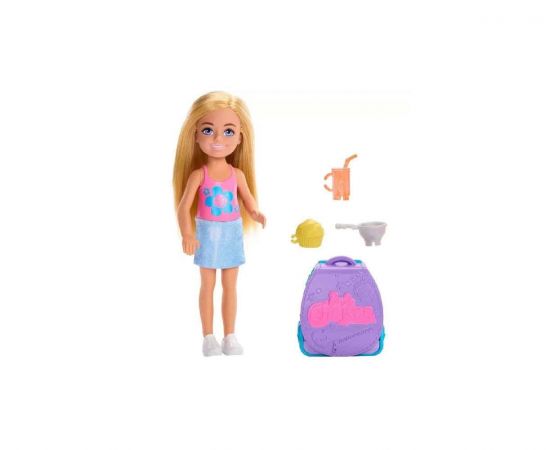 Barbie Club Chelsea Family & Friends Κούκλα Chelsea και Σακίδιο Cupcake | JBF46 Mattel | Παιχνίδια για Κορίτσια στο MarkCenter