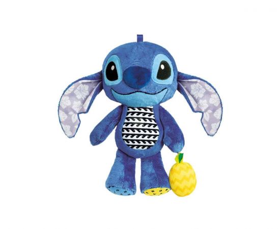 Disney Baby Βρεφική Χνουδωτή Κουδουνίστρα Stitch Clementoni | Παιχνίδια στο MarkCenter