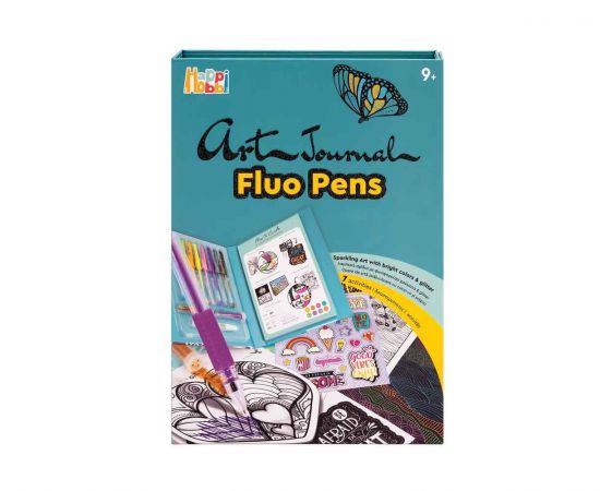HappiHobbi Art Journal Fluo Στυλό AS Company | Παιχνίδια Unisex στο MarkCenter
