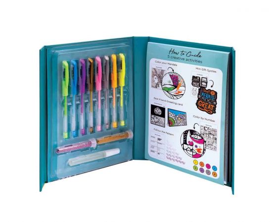 HappiHobbi Art Journal Fluo Στυλό AS Company | Παιχνίδια Unisex στο MarkCenter