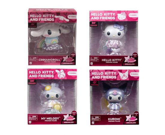 Hello Kitty Φιγούρες Dreamland 10εκ 4 Σχέδια Giochi Preziosi | Παιχνίδια για Κορίτσια στο MarkCenter