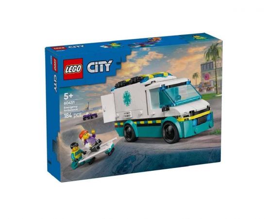 Lego City Emergency Ambulance 60451 Lego | Lego στο MarkCenter