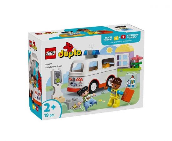 Lego Duplo Ambulance & Driver 10447 Lego | Lego στο MarkCenter