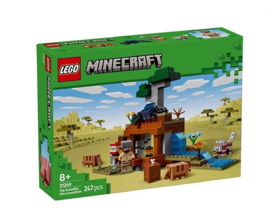 Lego Minecraft The Armadillo Mine Expedition 21269 Lego | Lego στο MarkCenter