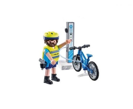 Playmobil Action Heroes Αστυνόμος Με Ηλεκτρικό Ποδήλατο | 71732 Playmobil | Playmobil στο MarkCenter