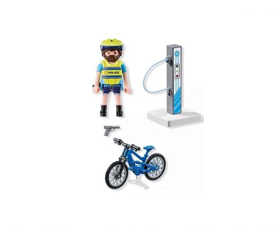 Playmobil Action Heroes Αστυνόμος Με Ηλεκτρικό Ποδήλατο | 71732 Playmobil | Playmobil στο MarkCenter