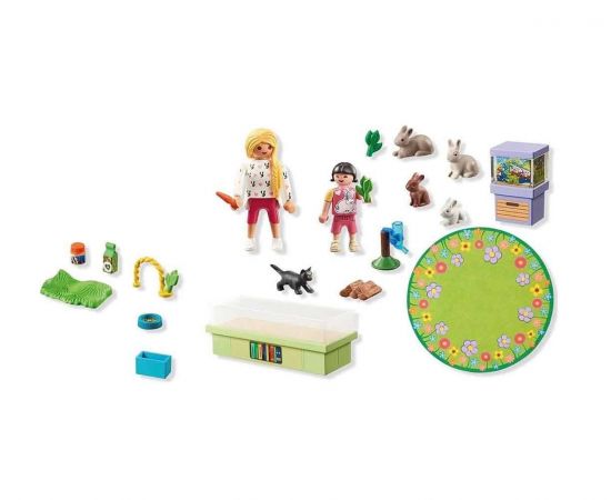 Playmobil My Life Starter Pack Παίζοντας Με Κουνελάκια | 71753 Playmobil | Παιχνίδια Unisex στο MarkCenter