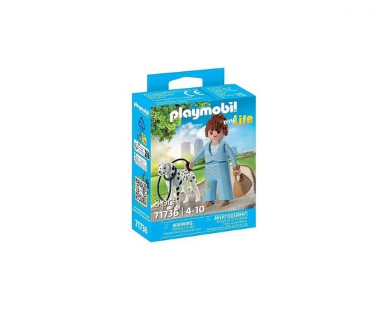Playmobil My Life Κοπέλα Με Σκυλί Δαλματίας | 71736 Playmobil | Παιχνίδια Unisex στο MarkCenter