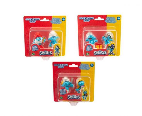 Smurfs 2 Φιγούρες 5εκ με Αλλαγή Χρώματος Giochi Preziosi | Παιχνίδια για Αγόρια στο MarkCenter