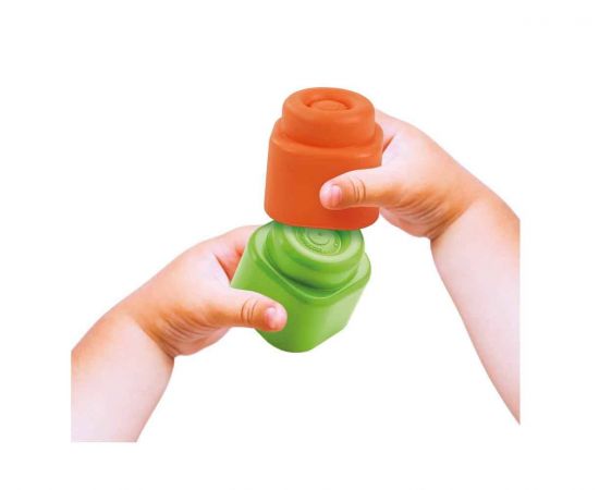 Soft Clemmy Touch & Play Μαλακά Premium Τουβλάκια 10 τμχ Clementoni | Παιχνίδια στο MarkCenter