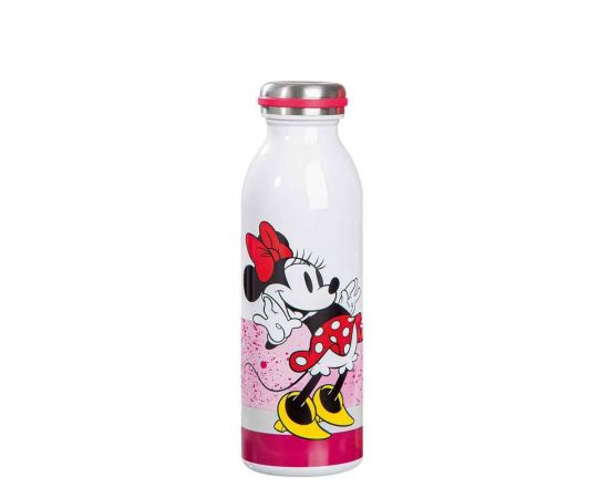 Ανοξείδωτος Θερμός Minnie Mouse Ροζ 500Ml EGAN | Παγουράκια - Δοχεία Φαγητού στο MarkCenter