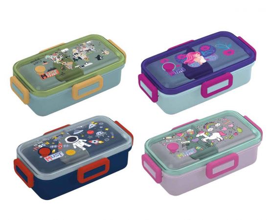 Δοχείο Φαγητού Must Team 700ml 4 Σχέδια Must Team | Παγουράκια - Δοχεία Φαγητού στο MarkCenter