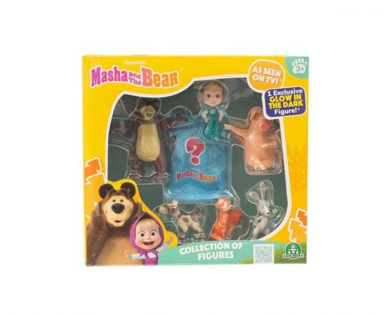 Η Μάσα & Ο Αρκούδος Σετ 7 Φιγούρες S2 Giochi Preziosi | Παιχνίδια για Αγόρια στο MarkCenter