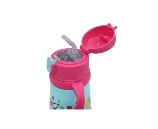 Θερμός Ανοξείδωτος Must Team Ουράνιο Τόξο με Χερούλια και Καλαμάκι 350Ml Must Team | Παγουράκια - Δοχεία Φαγητού στο MarkCenter