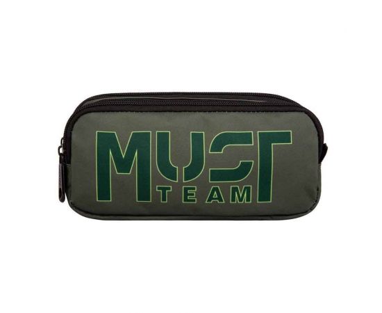 Κασετίνα Must Team Eternal Army Βαρελάκι Με Δύο Θήκες Πράσινη Must Team | Σχολικές Τσάντες - Κασετίνες στο MarkCenter