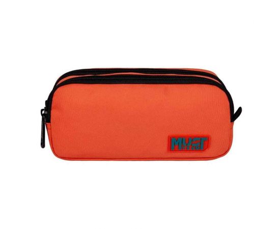 Κασετίνα Must Team Monochrome Με Δύο Θήκες Πορτοκαλί Πράσινο Must Team | Σχολικές Τσάντες - Κασετίνες στο MarkCenter