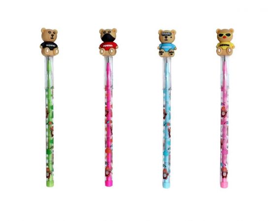 Μαγικό Μολύβι The Littlies με Αρκουδάκι 4 Χρώματα The Littlies | Γραφική Ύλη στο MarkCenter
