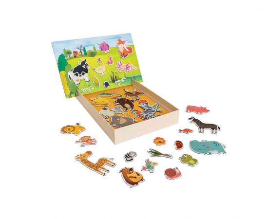 Μαγνητικό Παιχνίδι Happi Hobbi Ζωάκια AS Company | Παιχνίδια Unisex στο MarkCenter