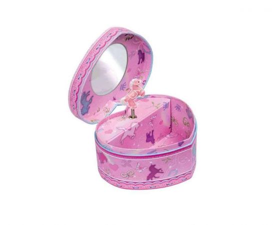 Μουσικό Κουτί Καρδιά Μονόκερος Ροζ OEM | Παιχνίδια για Κορίτσια στο MarkCenter