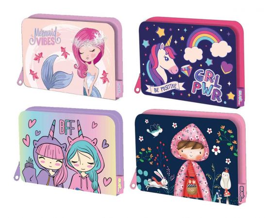 Πορτοφόλι Must για Κορίτσι 4 Σχέδια Must Team | Είδη Δώρων στο MarkCenter