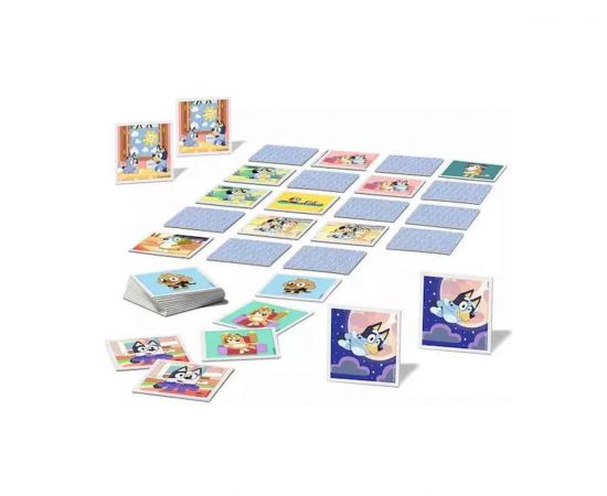 Επιτραπέζιο Μνήμης Memory Bluey Ravensburger | Παιχνίδια Unisex στο MarkCenter