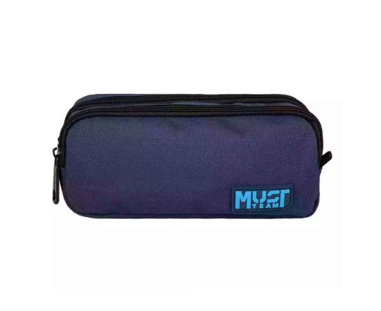 Κασετίνα Must Team Monochrome Μπλε Γαλάζιο Must Team | Σχολικές Τσάντες - Κασετίνες στο MarkCenter