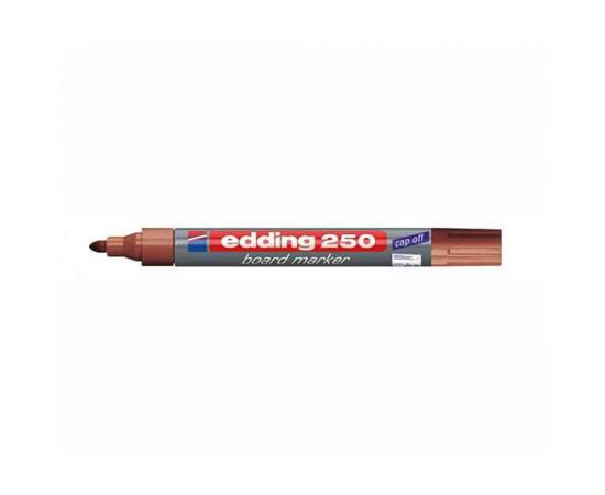Μαρκαδόρος Ασπροπίνακα Edding 250 επαναγεμιζόμενος Καφέ Edding | Είδη Παρουσίασης - Σεμινάρια  στο MarkCenter