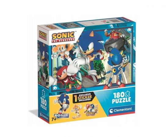 Πάζλ Παιδικό Supercolor 180τεμ Sonic Clementoni | Πάζλ στο MarkCenter