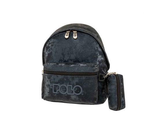 Τσάντα Πλάτης Polo Mini Cozy Μπλε Νύχτας Polo | Σχολικές Τσάντες - Κασετίνες στο MarkCenter