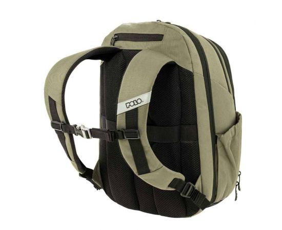 Τσάντα Πλάτης Polo Quest S Χακί Polo | Σχολικές Τσάντες - Κασετίνες στο MarkCenter