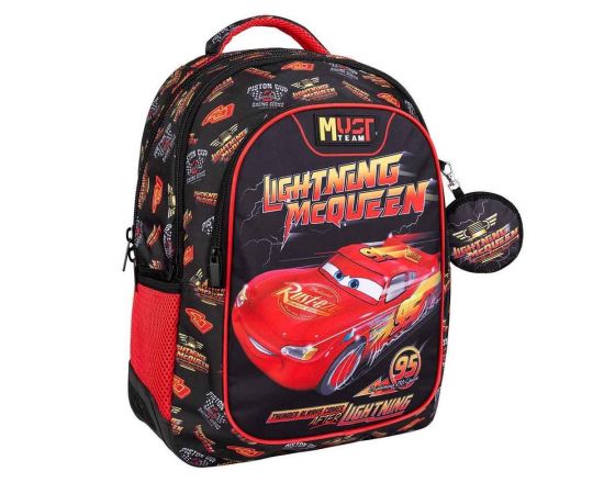 Τσάντα Πλάτης Δημοτικού Must Team Cars Lightning McQueen Must Team | Σχολικές Τσάντες - Κασετίνες στο MarkCenter