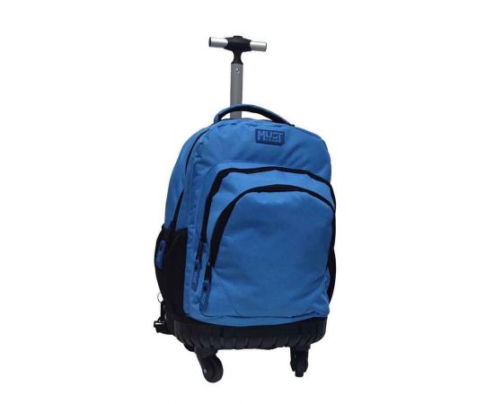 Τσάντα Πλάτης Τρόλευ Δημοτικού Must Team Μπλε Must Team | Σχολικές Τσάντες - Κασετίνες στο MarkCenter