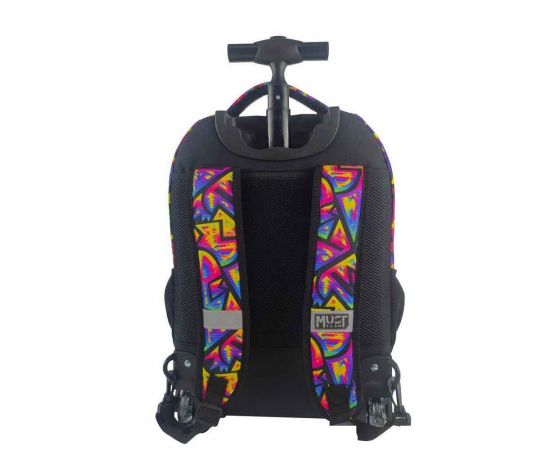 Τσάντα Πλάτης Τρόλευ Δημοτικού Must Team Abstract Pattern Must Team | Σχολικές Τσάντες - Κασετίνες στο MarkCenter