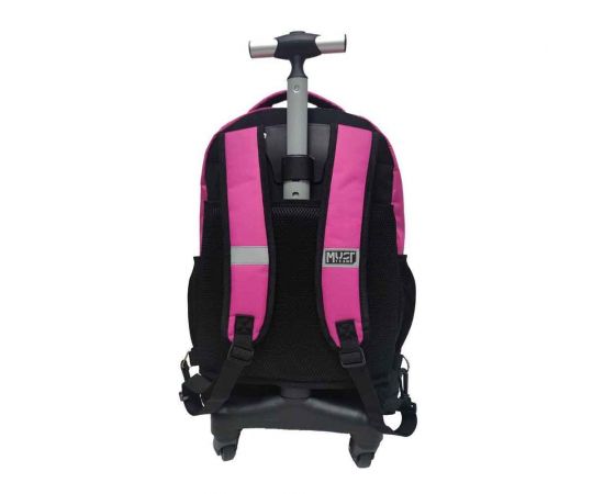 Τσάντα Πλάτης Τρόλευ Δημοτικού Must Team Ροζ Must Team | Σχολικές Τσάντες - Κασετίνες στο MarkCenter