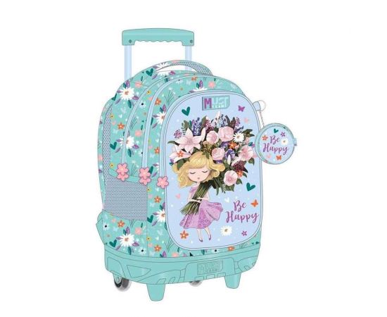 Τσάντα Τρόλευ Δημοτικού Must Team Be Happy Must Team | Σχολικές Τσάντες - Κασετίνες στο MarkCenter