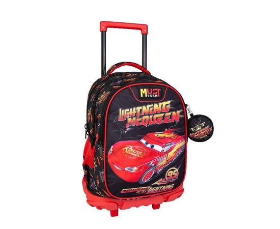Τσάντα Τρόλευ Δημοτικού Must Team Cars Lightining McQueen Must Team | Σχολικές Τσάντες - Κασετίνες στο MarkCenter