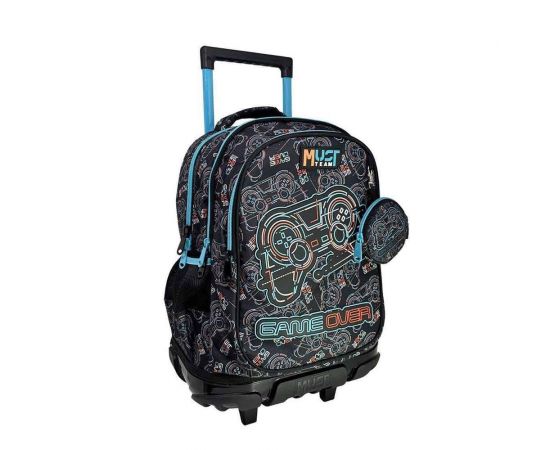 Τσάντα Τρόλευ Δημοτικού Must Team Game Over Must Team | Σχολικές Τσάντες - Κασετίνες στο MarkCenter