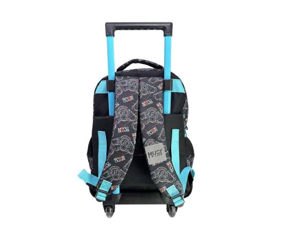 Τσάντα Τρόλευ Δημοτικού Must Team Game Over Must Team | Σχολικές Τσάντες - Κασετίνες στο MarkCenter