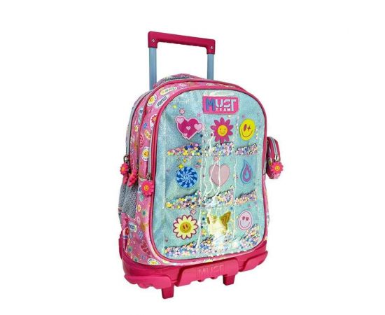 Τσάντα Τρόλευ Δημοτικού Must Team Good Vibes Must Team | Σχολικές Τσάντες - Κασετίνες στο MarkCenter