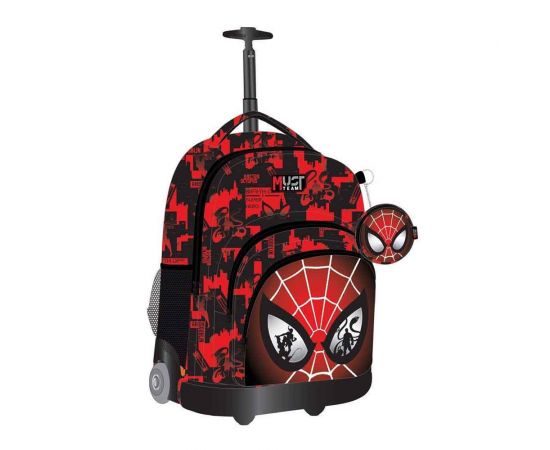 Τσάντα Τρόλευ Δημοτικού Must Team Spiderman Eyes Must Team | Σχολικές Τσάντες - Κασετίνες στο MarkCenter