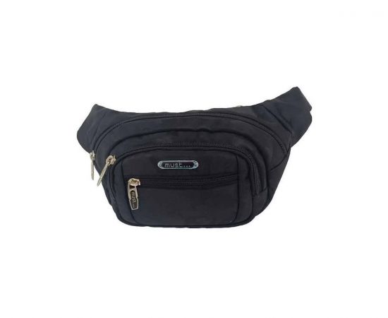 Τσαντάκι Μέσης Must Zita Μαύρο Must Team | Σχολικές Τσάντες - Κασετίνες στο MarkCenter