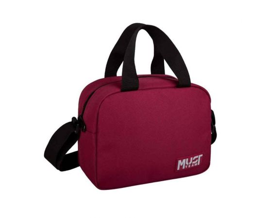 Τσαντάκι Φαγητού Must Team Ισοθερμικό Μπορντώ Must Team | Σχολικές Τσάντες - Κασετίνες στο MarkCenter
