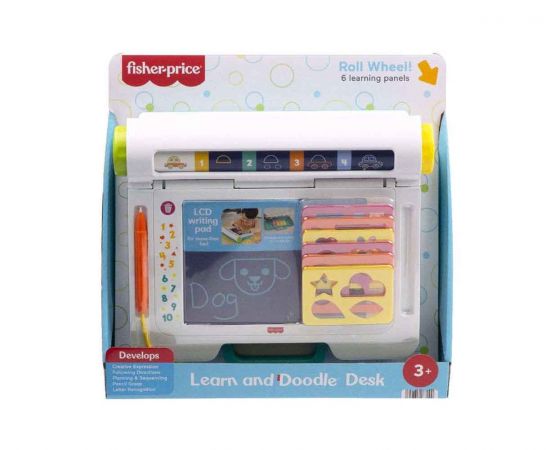 Fisher-Price Γραφείο Μαθαίνω και Ζωγραφίζω | JDL70 Fisher Price | Παιχνίδια Unisex στο MarkCenter