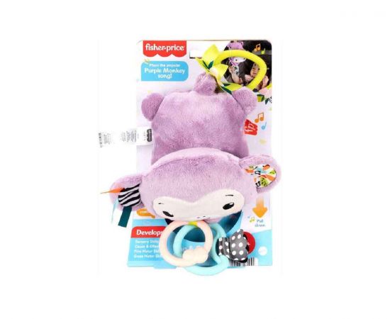 Fisher-Price Κρεμαστό Μαϊμουδάκι με Μουσική | JFF02 Fisher Price | Παιχνίδια στο MarkCenter