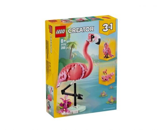 Lego Creator Wild Animals Pink Flamingo 3 In 1 31170 Lego | Lego στο MarkCenter